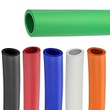 Tubo In Gommapiuma ID 18 22 25 28 32 mm Schiuma Tubi, Gomma Isolamento Tubo Rivestimento, Maniglia Impugnatura Protezione Per Palestre Apparecchiature Idrauliche(Verde,32mmx6mmx1m)
