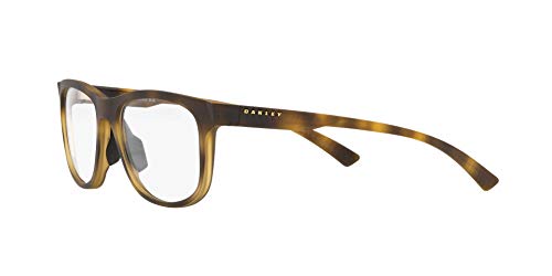 Oakley Women's Ox8175 Leadline Rx Round Prescription Eyewear Frames, Satin Brown Tortoise/Demo Lens, 52 Mm #TOP1
