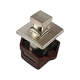 UQTE Pack mit 20 Teilen Camper Push Lock RV Boat Wohnmobil Schrankschublade Verriegelung Taste Schloss geeignet for RV -Möbelhardware geeignet (Color : Brown, Size : 1)