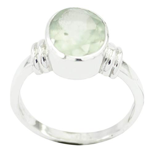 Bague en Argent 925 Vert Éclatant RIYO Inde Idée Cadeau Anniversaire Femme