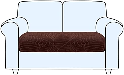 SHUOJIA Sofa Seat Cushion Cover, Stretch Sofa Seat Cover, Cushion Covers Non-slip, Slipcover Cover for Sofa Seat Cushions,Seat Couch Cover for Pets & Kids (Light Grey,Large-1-Seater)