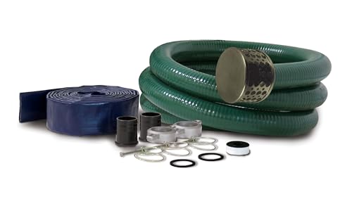 Champion 100198 Complete 3-Inch Water Transfer Pump PVC Hose Kit