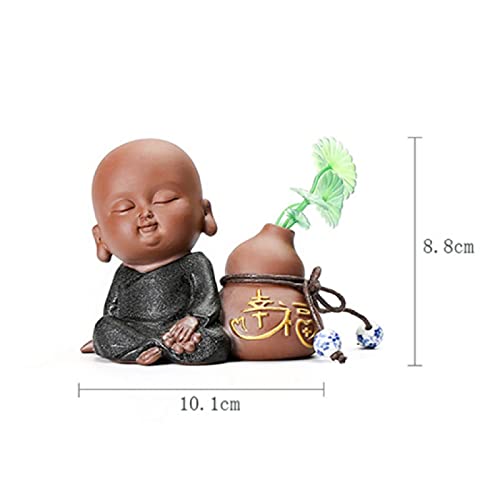 Little Monk accesorios de coche de arena púrpura decoración dormitorio 7
