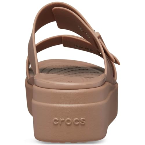 Image of Crocs Women's Brooklyn Buckle Low Wedges