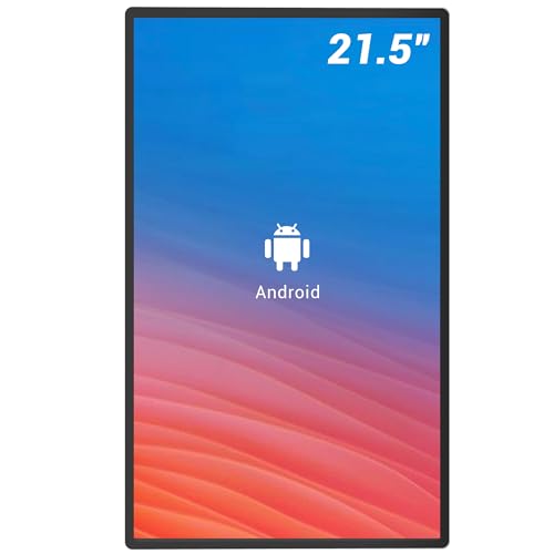Image of 21.5 inch FHD 1080P IPS Touch Screen Monitor with Android 11 System, VESA 100x100mm Mount, 10-Point PCAP Touch with HDMI TC-2100AA