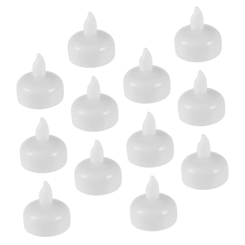 Velas LED flotantes para centros de mesa en banquetes y estanques de exterior