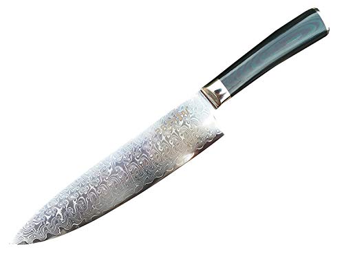 Perkin Damascus Chef Knife Stainless Damascus Steel - LGH