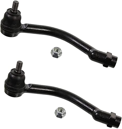 Image of Detroit Axle - 8pc Front End Suspension Kit for 2006-2010 Hyundai Sonata, 2006-2011 Azera, 2 Upper Control Arms, 2 Outer Tie Rod Ends, 2 Lower Ball Joints, 2 Sway Bars 2007 2008 2009 Replacement