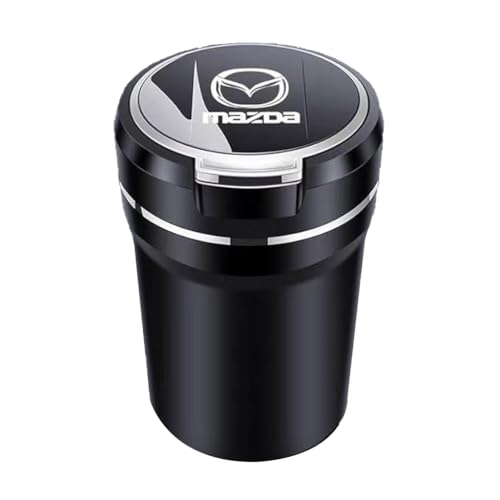 HDJYCZM Auto Posacenere per Mazda CX-30 2019-2024, Impermeabile Portatile Senza Fumo Antiodore Portacenere Staccabile Auto Interni Accessories,XL