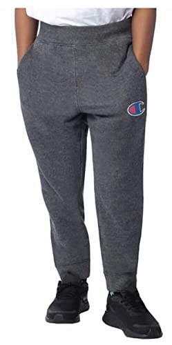 Champion Youth Boy's Jogger Sweatpant (as1, Alpha, l, Regular, Granite Heather, Large(14/16))