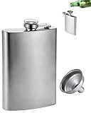 Excellent cadeau : lot de 2 verres à shot en acier inoxydable, un excellent choix pour les cadeaux de mariage, les cadeaux pour hommes, les cadeaux pour la fête des pères, les cadeaux de fin d'études, et plus encore ! Convient pour servir du whisky, de la vodka, du rhum, du scotch, du gin, de la tequila, etc.