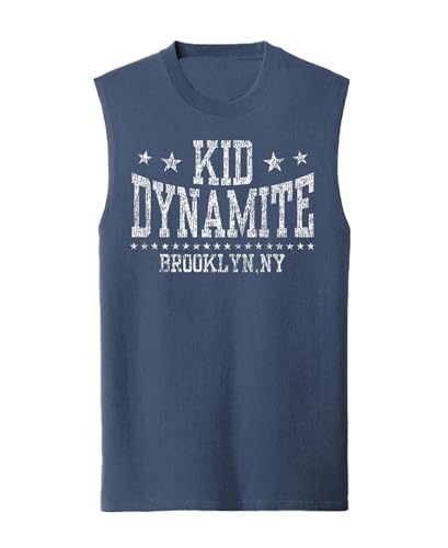 Kid Dynamite Brooklyn Sleeveless T-Shirt Navy Small