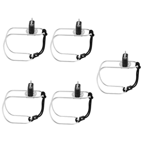 Yardwe 5 Piezas Soporte de de Vida Bolsa Seca de de natación Organizador de Anillos Accesorios para Soporte de Anillo de natación Soporte para aro Salvavidas el plastico