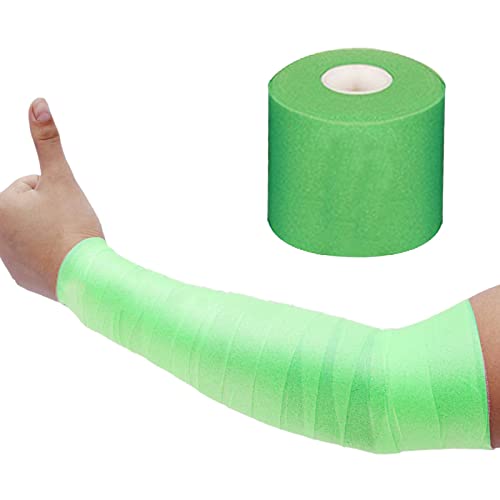 Rolo de Bandagem,Rolo de Bandagem Base de Espuma | Fita adesiva esportiva de 2,76 polegadas x 30 jar