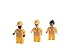 Assorted Construction Worker Interlocking Connecting Bricks Blocks Action Figures (10)