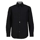  G.O.L. - Jungen Festliches Hemd Langarm, schwarz - 5511900, Größe 140