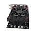 Acouto Gaming Graphics Card 128bit 3D Stereoskopische Anzeige 3+1 Phase 3400 MHz Speicherfrequenzgrafikkarte für Desktop -PC 550TI 4G CORE -Chip: TI Gaming -Grafik (GTX550Ti