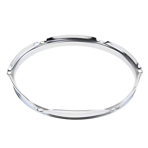 Aros para Bombo y Caja de Batería, 1 Par, Hierro, 10 o 14 Pulgadas, 6 u 8 Agujeros miniatura 4