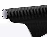 3M 1080 Carbon Fibre Black Air-Release Vinyl Wrap Roll (1/2ft x 5ft)