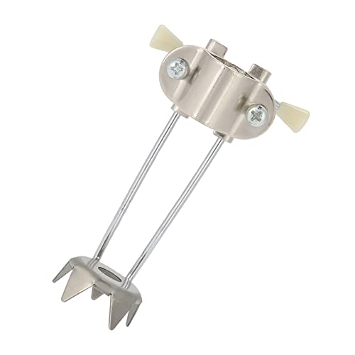 Chrees Eisgriff für Gehstock - Anti-Rutsch, Silber, Classic, Bergsteigen, Wandern, Eis und Schnee