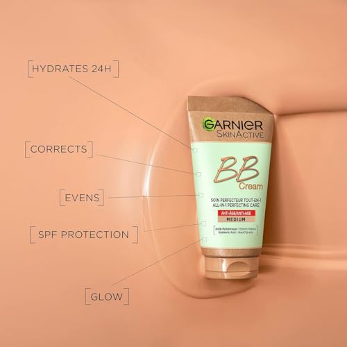 Garnier SkinActive Medium BB Cream SPF 15 - Anti-Aging Moisturizer - Image 2