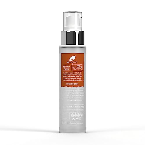Dr.organic Organic Moroccan Argan Oil Hair Treatment Serum 100ml - imagen 4