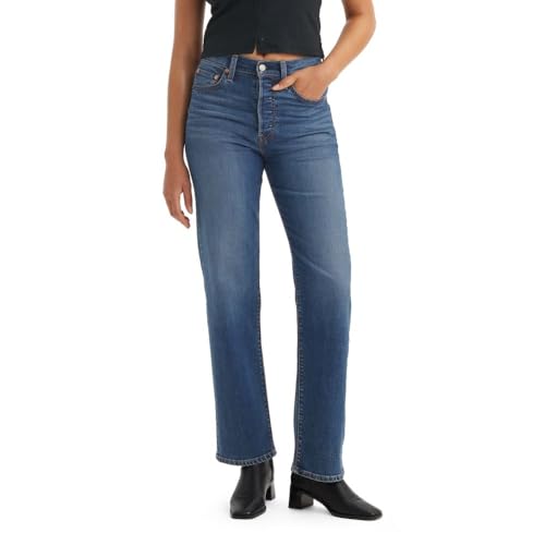 Image of Levi's Women's Ribcage Straight Full Length Jeans