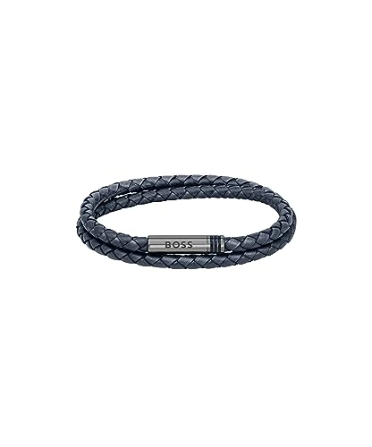 BOSS Jewelry Lederarmband für Herren Kollektion ARES