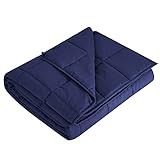 L'AGRATY Weighted Blanket - 40'x60' 10lbs Cooling Breathable Microfiber Material with Glass Beads Small Blanket for All-Season Summer Fall Winter Soft Thick Comfort