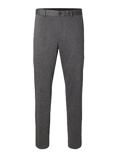 Pantalon en Tissu Homme SELECTED HOMME Slim Aitor Jersey Dark Sapphire