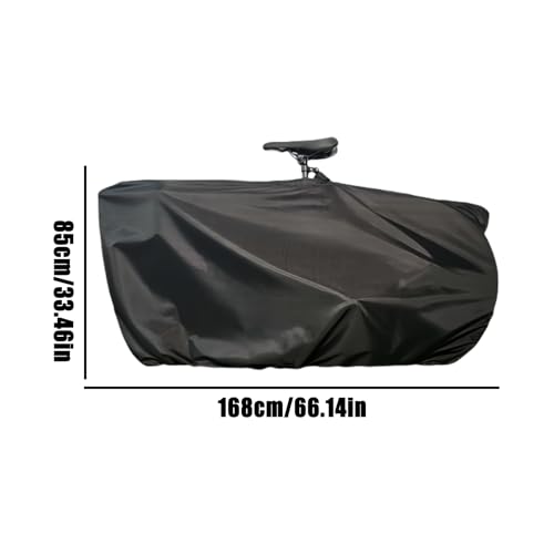 Sac de vélo pliable rigide et imperméable pour transport VTT - 5