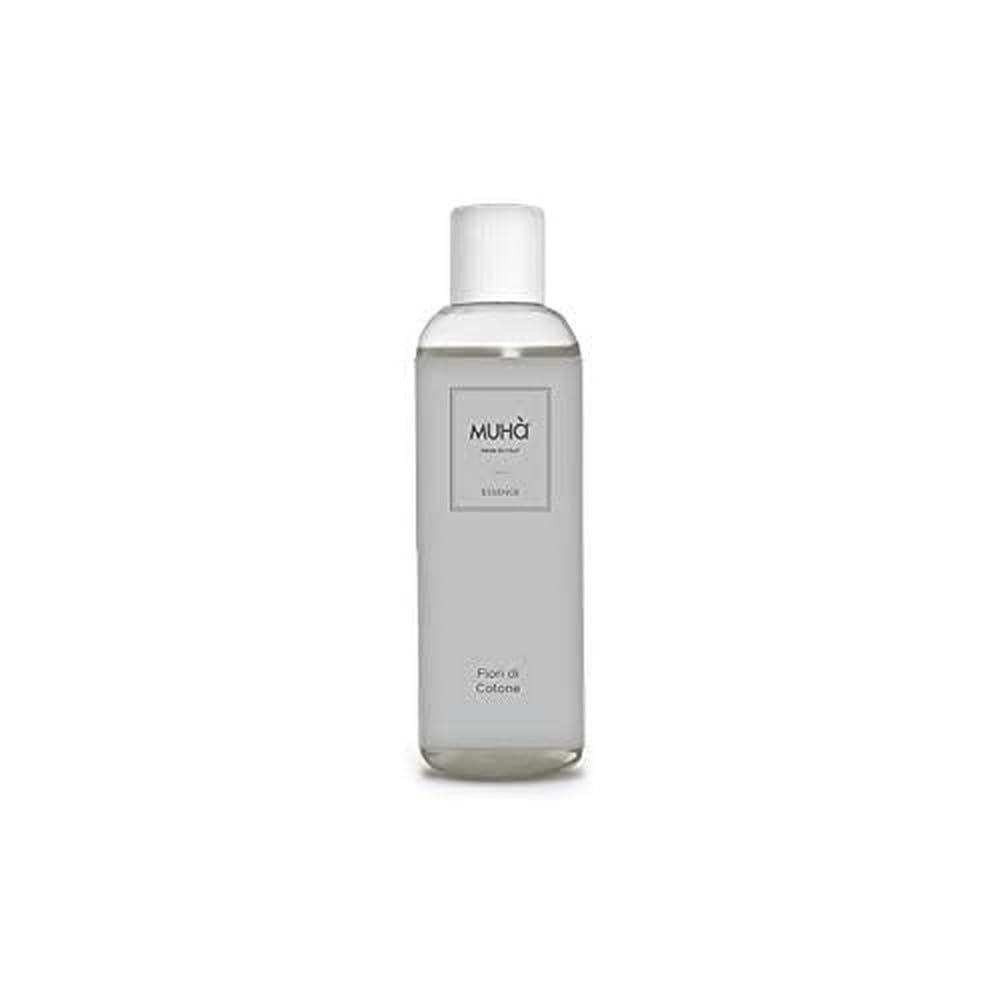 Ricarica Diffusore Di Profumo Di Muhà Da 200Ml. Refill Realizzato In Plastica, Dimensioni: Phi 44 H 162 Mm. Oggetto Di Colore Grigio E Frangranza: Fiori Di Cotone. La Referenza È Rc38