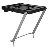 CLISPEED Bandeja Plegable Antideslizante para Escalera de Tijera de 35 X 27 Cm, Soporte Resistente para Herramientas y Accesorios, Plataforma Multifuncional para Reparaciones y Jardinería