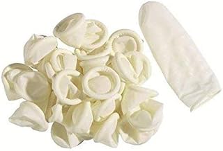 Disposable Latex Finger Cots Rubber,140g(Approx.205PCS) Fingertips Protective Finger Gloves Art Latex Tissue Finger