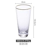 Die robuste bauchige Form dieses Weinglases fühlt sich natürlich und angenehm in der Hand an, während der Rotwein atmen kann, seinen Geschmack verbessert und seinen verrotteten Duft freisetzt.