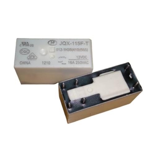 Relé JQX-115F-T 012-1H3B de 6 pines y 12V 16A para placas electrónicas