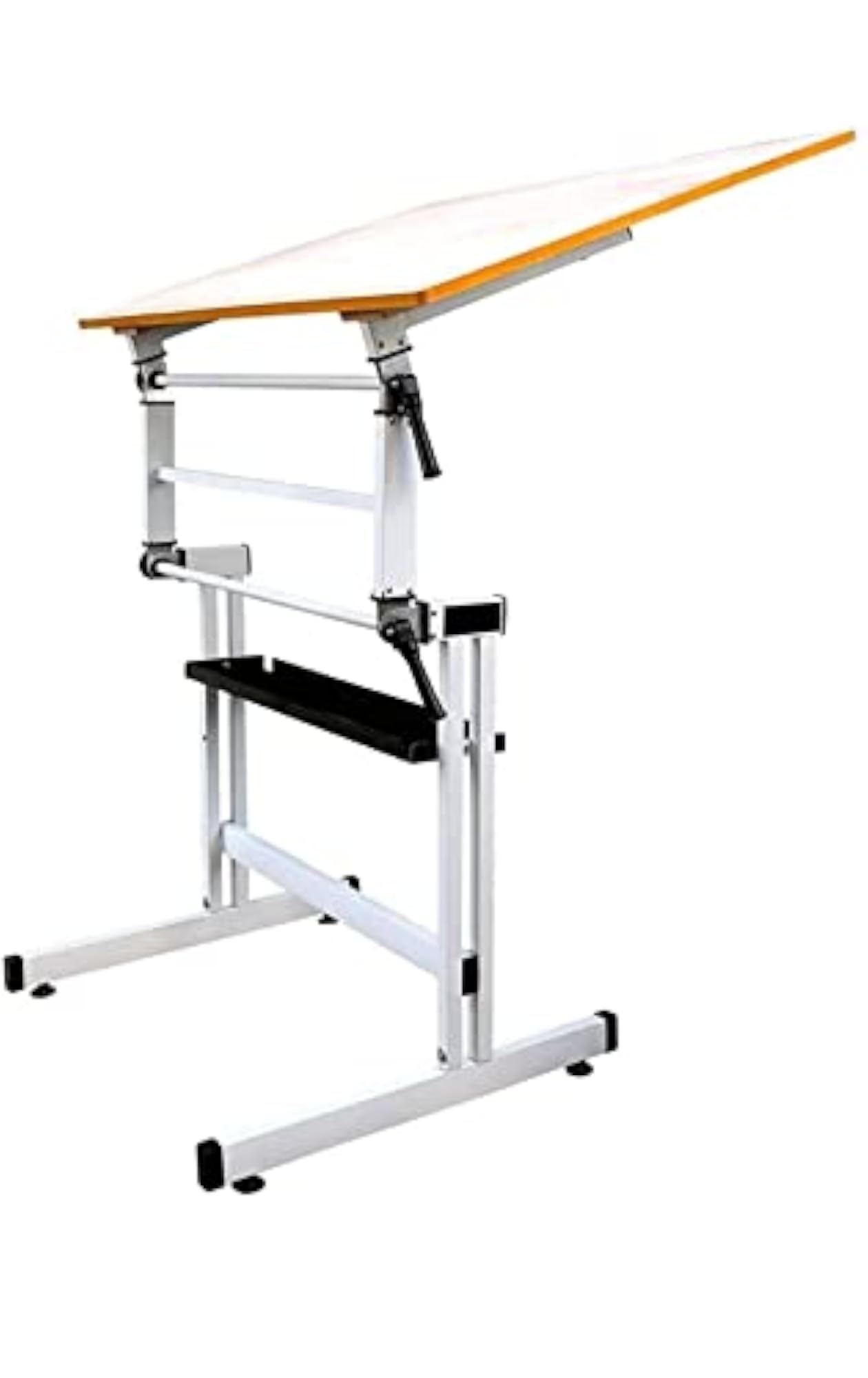 Indian Drawing Table Full Imperial Size, Natural Wood