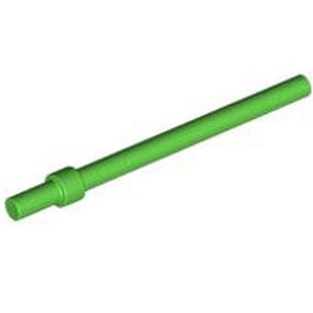 LEGO Bar 6L with Stop Ring, Part 63965, Choose Your Colour (Bright Green, 2, count) — image 1