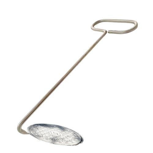 LZMZMQ Oval Handle Manhole Cover Hook, Stainless Steels Manhole Pullers 30 60 90 120 150 CM Handy Hook Lifting Tool for Septic Tanks/Warehouse/Riser Covers/Faucet Covers(8pcs,L 30CM/12IN)