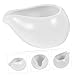Imagen de Healeved Porcelana Salsera Mini Café Crema Jarra Crema Jarra Pequeña Crema Jarra Servir Dispensador para Salsas Ensalada Café