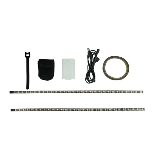 HPGHZNYNMK LED Strip Light RGB Flashlight Bar Lamp for Xiaomi M365 Pro 1S Electric Scooter for Ninebot Skateboard Long Light Flash Model Scooter accessories