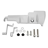 Motorrad-Hinterzylinder-Basisabdeckung, kompatibel mit Road King Street Tri 2009–2016(Chrome)