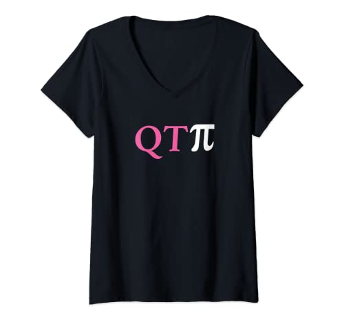 Mujer Math Pi Day 2020 funny teacher, geeks, nerds, squares root Camiseta Cuello V