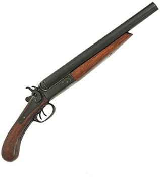 Amazon.co.jp: DENIX モデルガン 古式銃 ダブルバレルピストル 1114