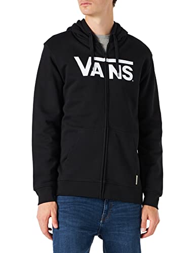 Vans Men's Classic Full Zip Hoodie | Regular Fit Sweatshirt, Cotton & Polyester Fleece, Warm Hood, Iconic Front Logo Graphic2