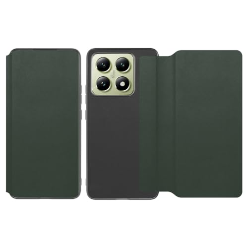 LOOF SLIM-FIT U[ ^ X}zP[X for Xiaomi 14T p P[X Jo[ 蒠^ J[h[ Xgbvz[ Vv ϏՌ y leather[Go[O[]