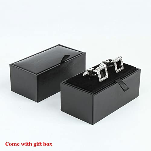 Juego de Mancuernillas para Hombre Acero Inoxidable miniatura 5