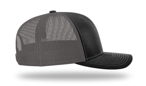Image of Richardson 112 Trucker Hat - Premium Blank Baseball Cap, Adjustable Snapback Hat - Structured Six Panel Richardson Blank Hats