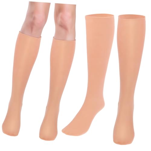 FOYTOKI 1Pair Moisturizing Foot Socks Long Softening Care for Cracked Heels Exfoliating Foot Cover for Women Nourishing and Repairing for Foot Skin Care and Hydration