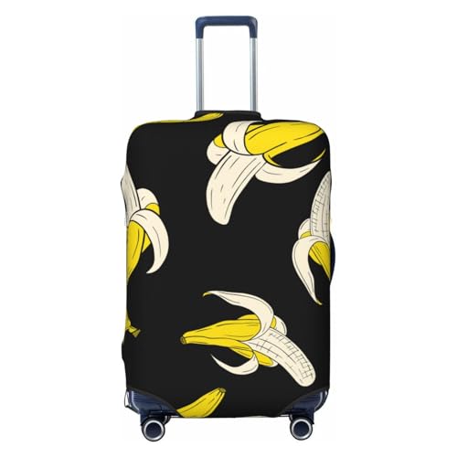 Banana3 Luggage Cover Washable Elasticated Luggage Covers for Suitcase TSA Approved Stylish Dust and Scratch Resistant Luggage Case Protector for Kids and Adults